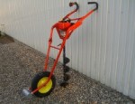 Pælebor med motor Pælebor med motor